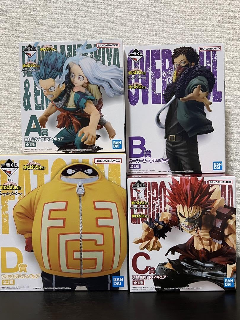 ヒロアカ一番くじ緑谷出久切島鋭次郎オーバーホールファットガム